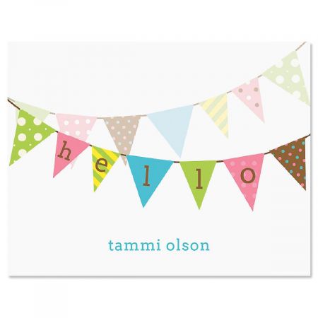 Banner Greetings Personalized Note Cards