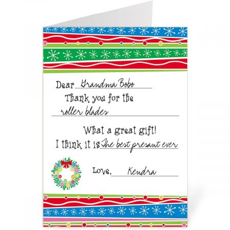 Vivid Token Personalized Thank You Cards