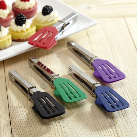 Colorful Kitchen Mini Spatula Tongs