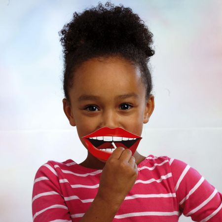 Crazy Lips Lollipop Kids' Valentines