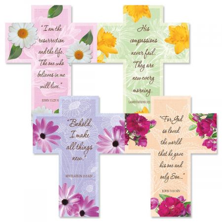 Diecut Easter Cross Faith Bookmarks