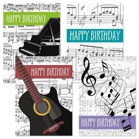 Music Birthday Cards | Current Catalog