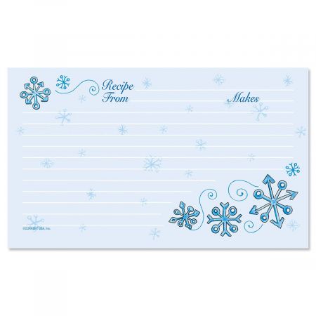 recipe cards 3 x 5