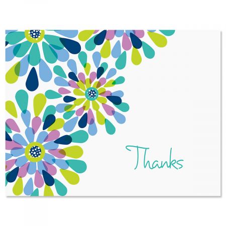 Fresh Blooms Note Cards