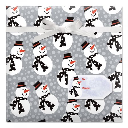 Snazzy Snowman Wrap by Current Catalog