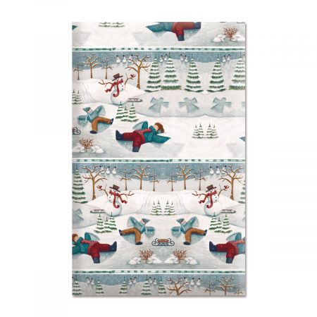 Snow Days Jumbo Rolled Gift Wrap