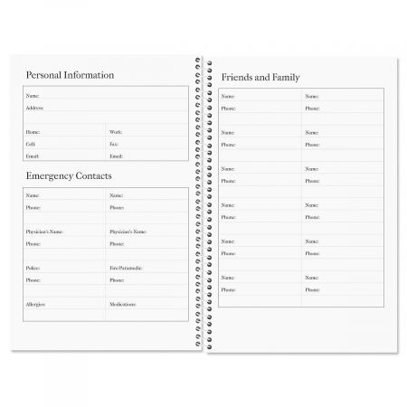 Radiance Personalized Weekly Planner