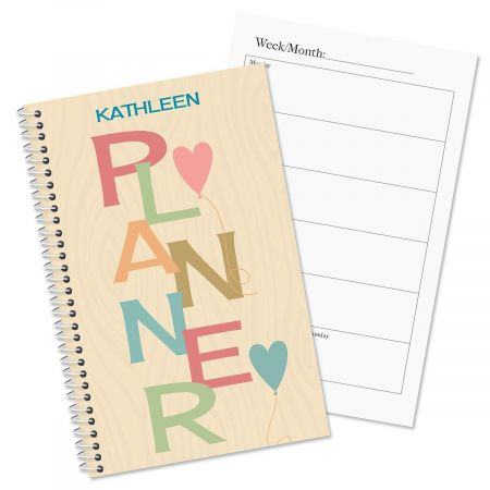 personalized weekly planner