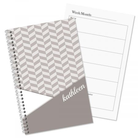 Modern Edge Personalized Weekly Planner