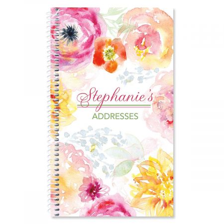 Pretty Posy Lifetime Address Book