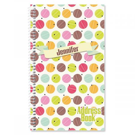 Doodle Dots Lifetime Address Book