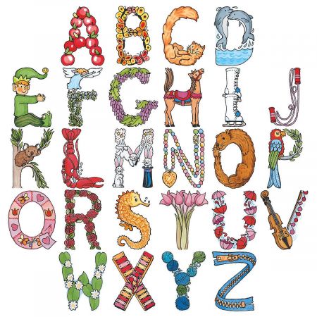 Character Letter Plaque For Girls