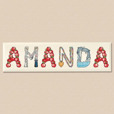 Character Letter Plaque For Girls