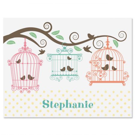 Happy Day Personalized Note Cards