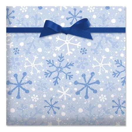 Frosty Morning Jumbo Rolled Gift Wrap