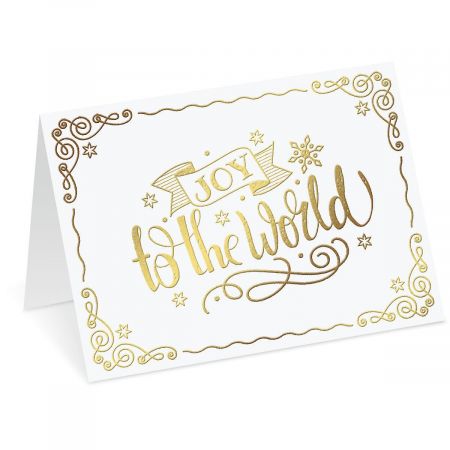 Joy to the World Deluxe Christmas Cards