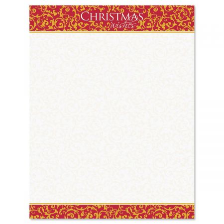 Christmas Wishes Christmas Letter Papers