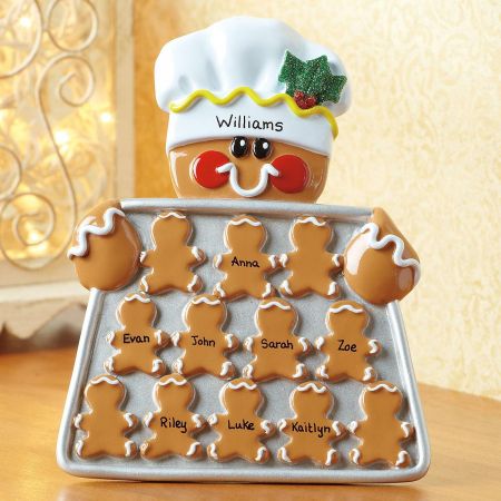 Personalized Gingerbread Easel