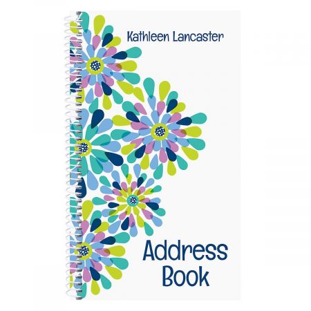 Fresh Blooms Lifetime Address Book