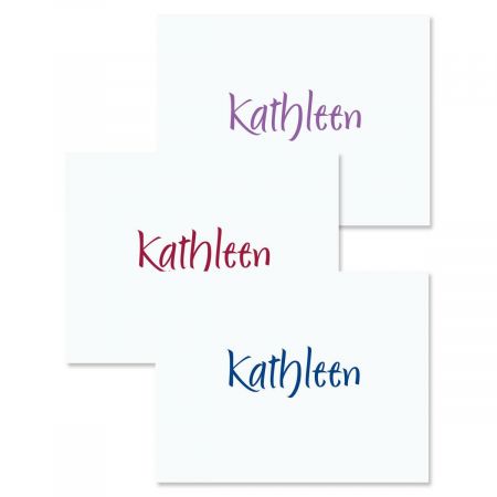 Elegant Correspondence Cards (3 Color Choices)