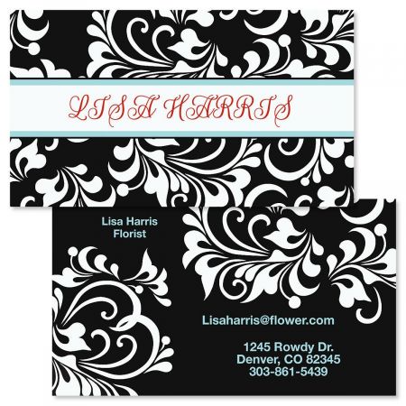 Opulent Double-Sided Business Cards