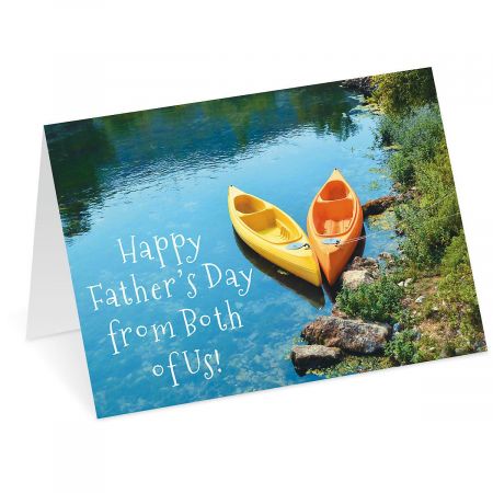 Kayak Father's Day Card