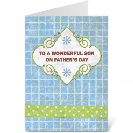 For Son Father's Day Card