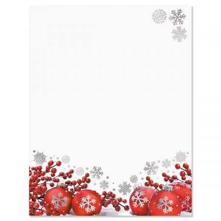 Dazzling Holiday Deluxe Christmas Letter Papers