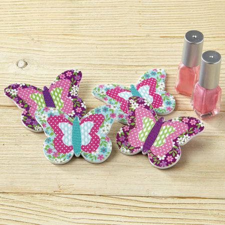 Patterned Butterflies Emery Boards