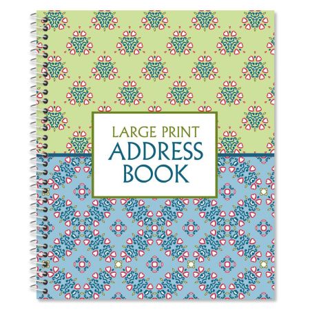 Large Print Address Book 