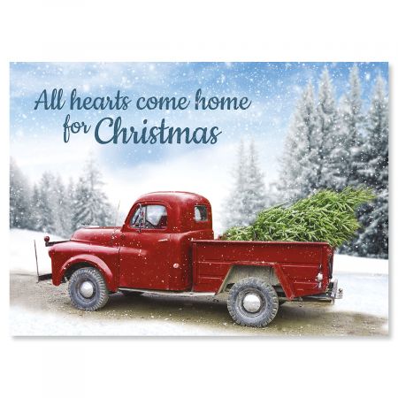 Winter Road Christmas Cards