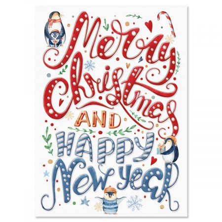 A Holiday Message Deluxe Christmas Cards