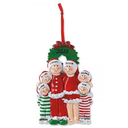 family christmas ornament