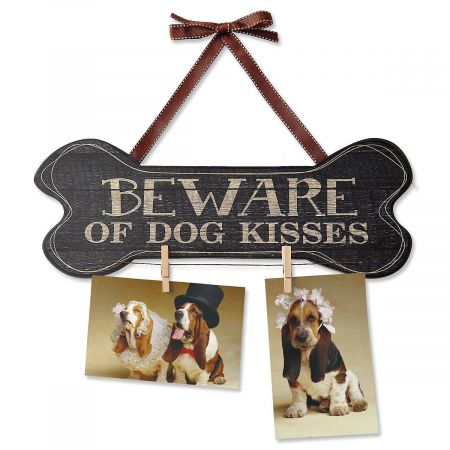 Beware of Dog Kisses Sign by Current Catalog