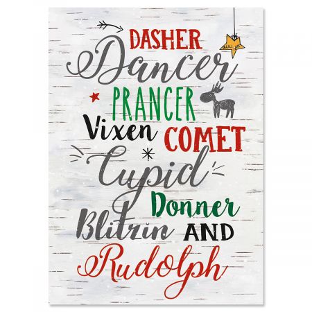 Reindeer Christmas Cards