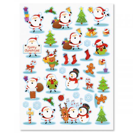 Cute Christmas Icon Stickers