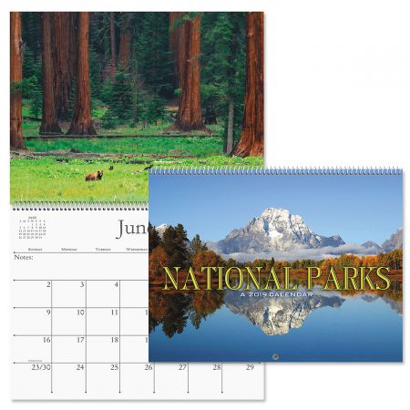 2019 National Parks Wall Calendar