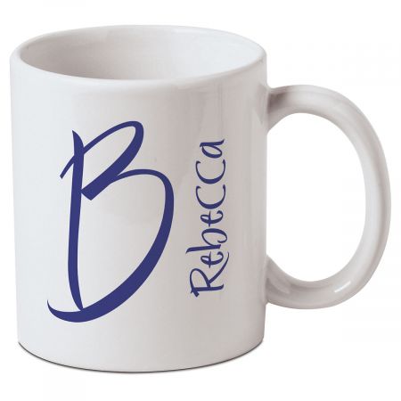 Personalized Big Alpha Mug