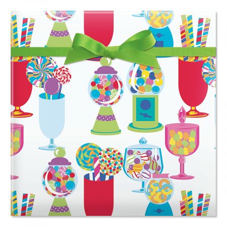 Birthday Sweets Jumbo Rolled Gift Wrap