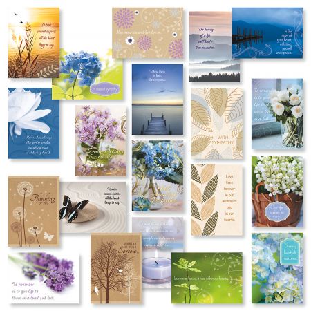 Mega Sympathy Cards Value Pack
