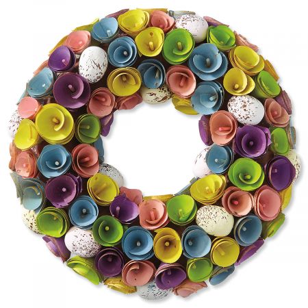 Wooden Wreath by Current Catalog