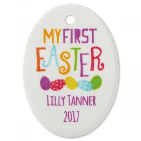 Personalized Baby's First Easter Ornament