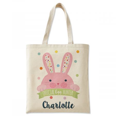 Kids Personalized Easter Egg-Hunter Tote