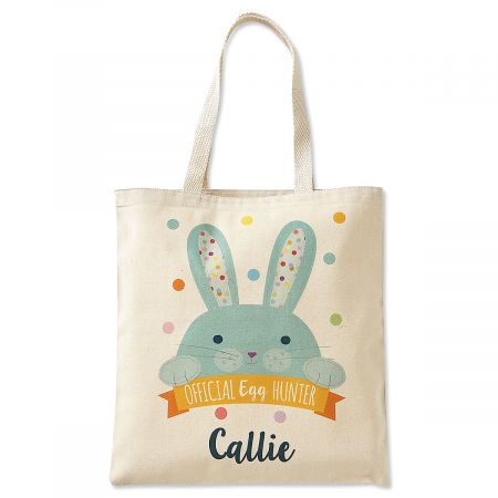 Kids Personalized Easter Egg-Hunter Tote