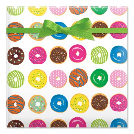 Sweet Sinkers Jumbo Rolled Gift Wrap
