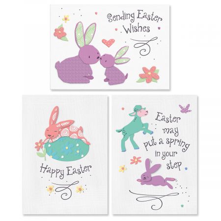 Bunny Smiles Easter Cards