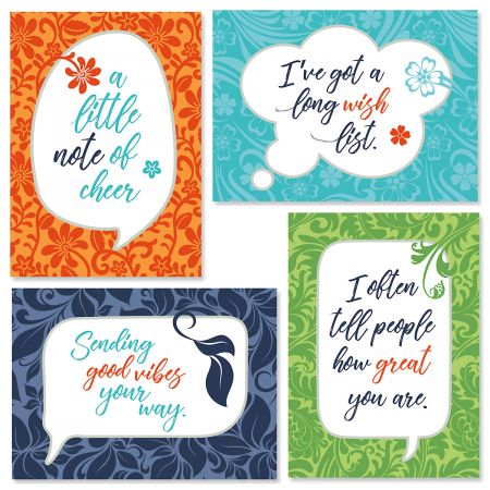 Checking in Friendship Cards and Seals