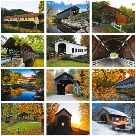2019 Covered Bridges Wall Calendar