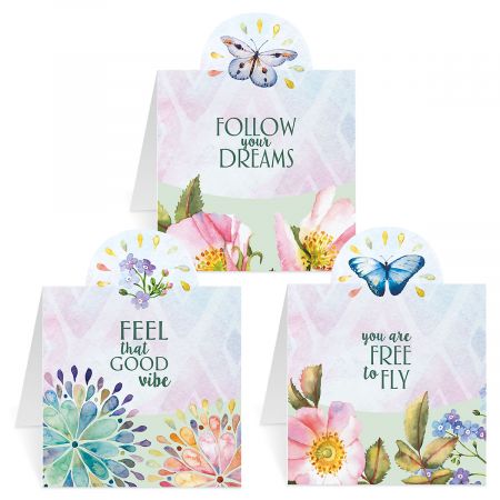 Butterfly Florals Bookmarks