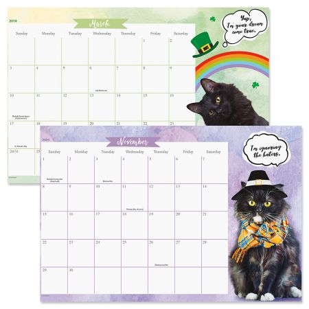 2019-2020 CATtitude Calendar Pad